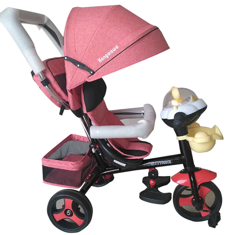 Детский трехколесный велосипед коляски трехколесные для детей малышей коляска 3