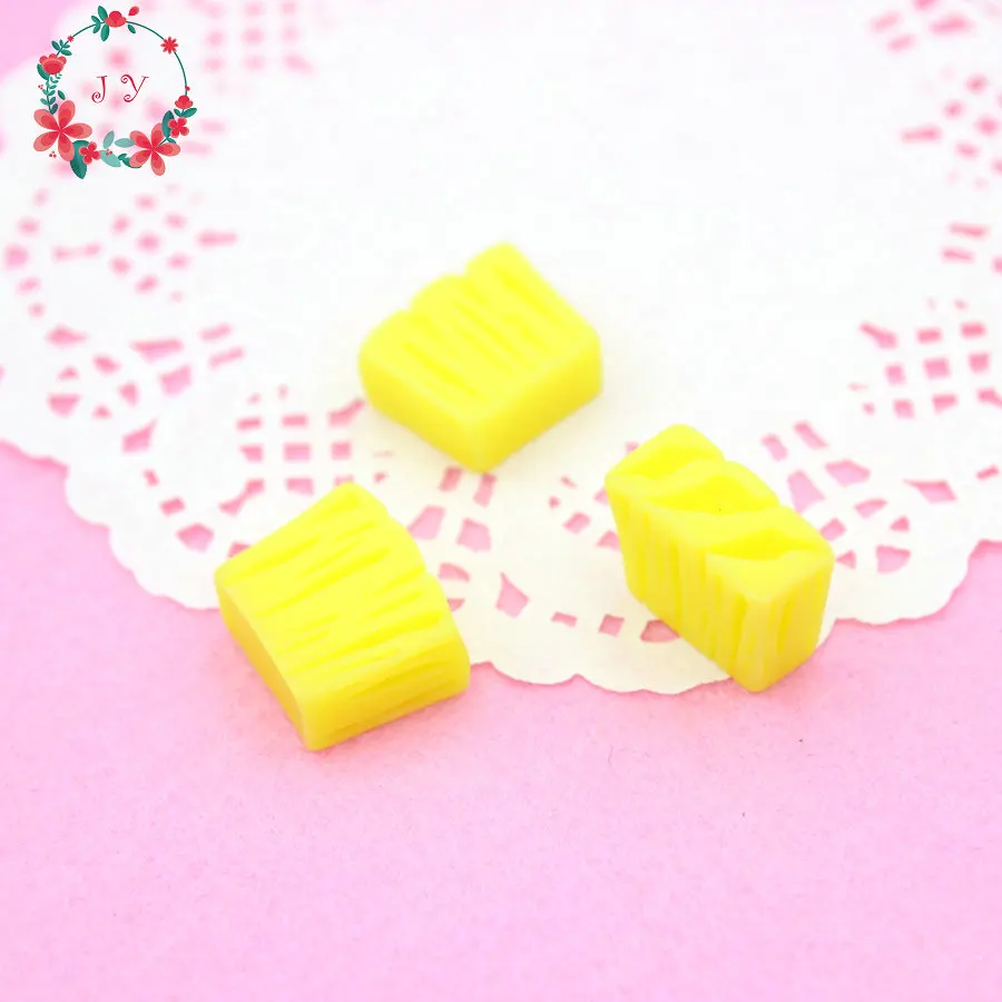 Pineapple 50 шт./лот, искусственные Кабошоны с плоской задней стороной, радужные украшения, кабошоны для домашнего декора - Цвет: Pineapple