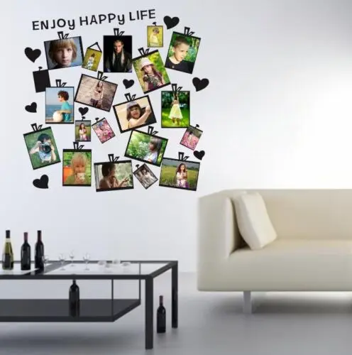 20Pcs DIY Family Photo Frame Tree Wall Sticker Home Decor Living Room Bedroom Decals Poster Decoration Wallpaper | Дом и сад