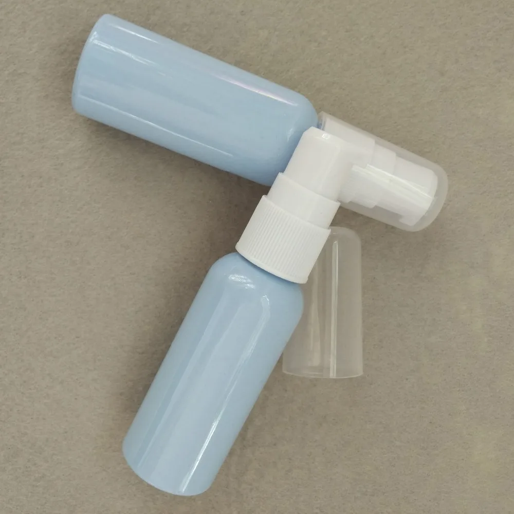 30ML Empty Plastic Cosmetic Lotion Bottle Sample Packaging Blue PET | Дом и сад