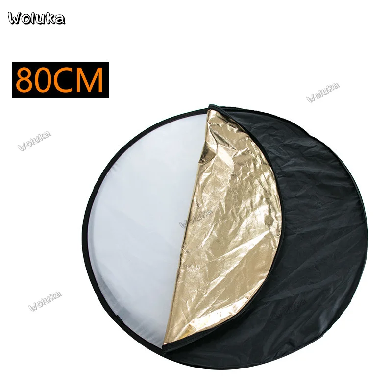 Five-in-one 80cm landing photographic reflector large folding photoflexor equipment light stand CD50 T13 | Электроника