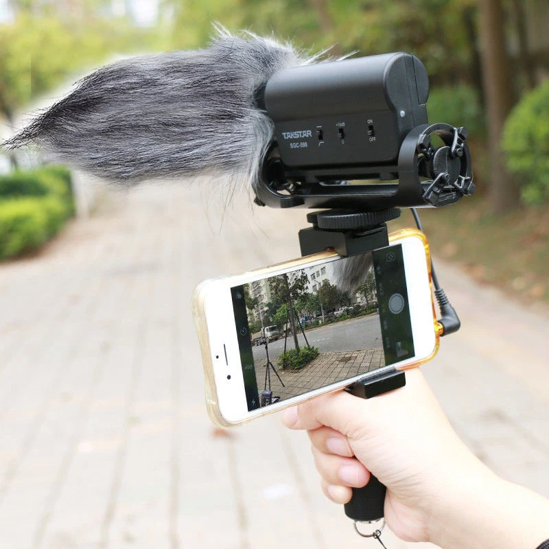 Микрофон лобовое стекло муфта для лобового стекла для RODE VideoMic и/Виктори-598 Экстрим Zhiwei JZW TN-85CGo искусственный мех ветер Shiel