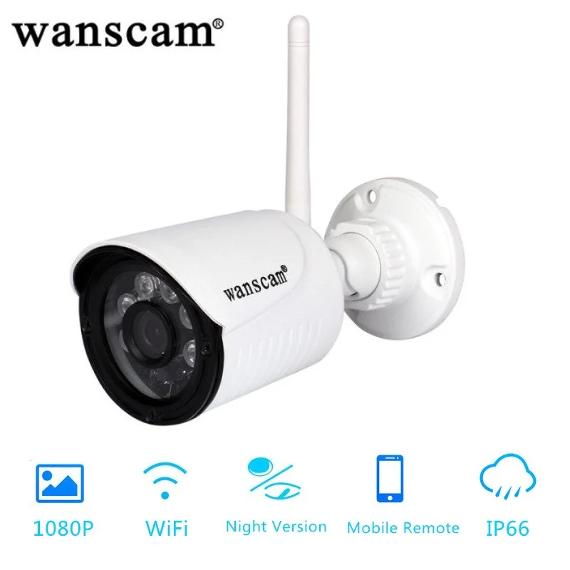 Беспроводная ip камера WANSCAM K22 1080P HD с функцией обнаружения движения IP66
