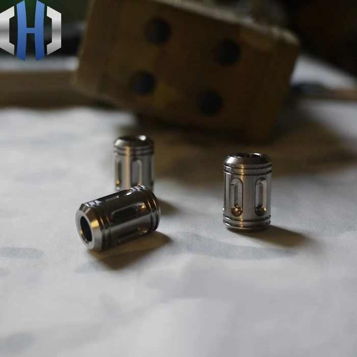 Шестигранная подвеска TC4 нож из титанового сплава с подвеской для ключей EDC|beads