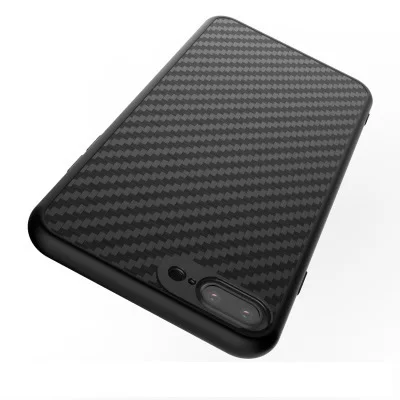i7 Plus Matte Black Ультра тонкий чехол из настоящего углеродного волокна для iPhone 6 7 8 X Чехол чехол s - Цвет: i7 Plus Matte Black