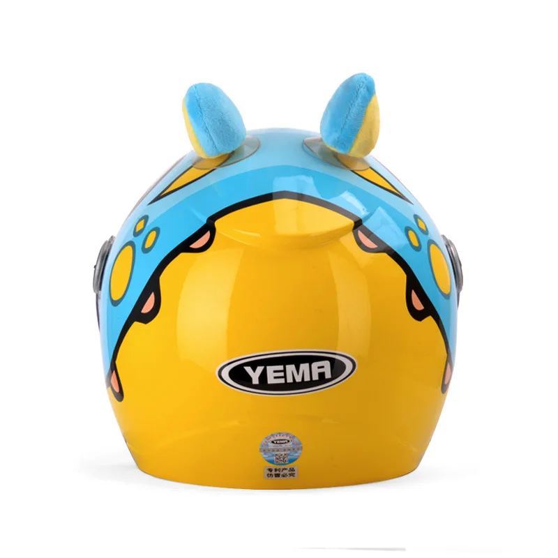 Детский мотоциклетный шлем с электромобилем ABS защитный для мальчиков и девочек