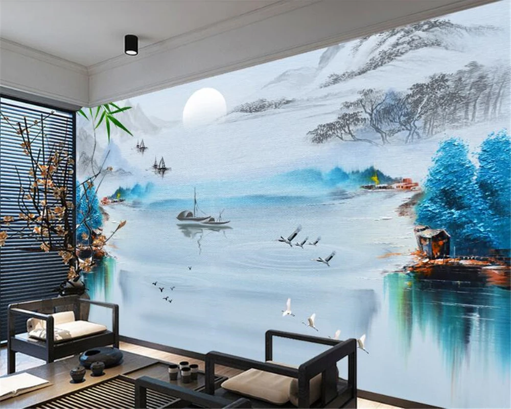 Beibehang новый китайский творческий персональный настенный бумажный чернильный