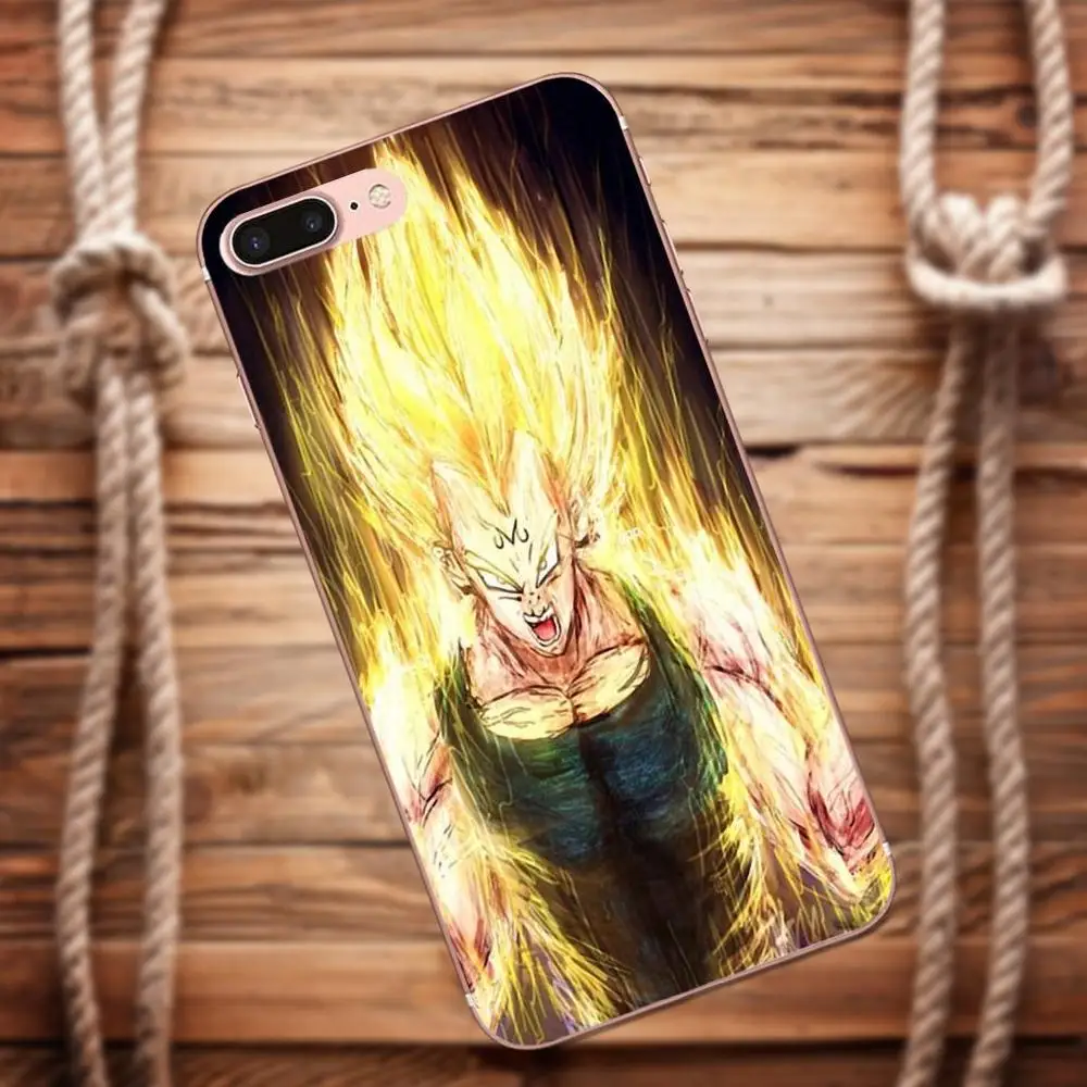 ТПУ Лидер продаж Вегета Majin с рисунками из комикса Жемчуг дракона Z Аниме для sony
