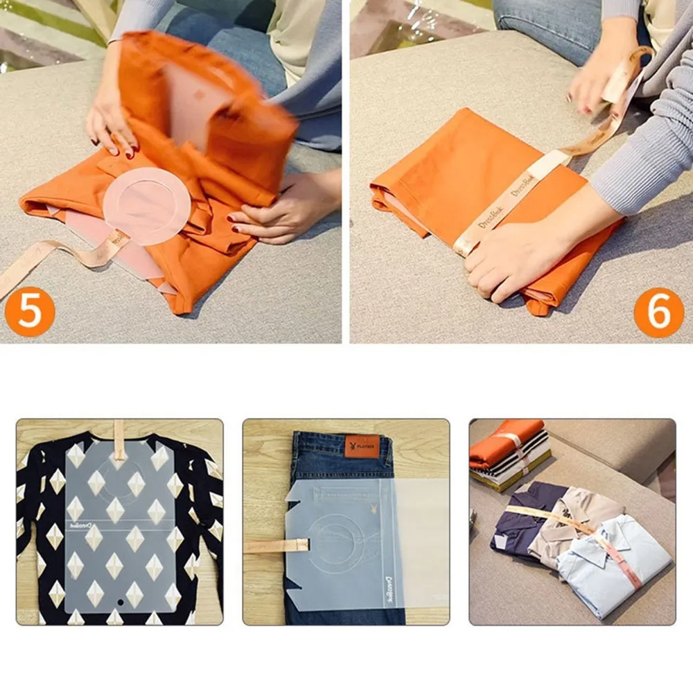 10 шт. удобные ленивые одежда укладки доска Dressbook артефакт Одежда Органайзер