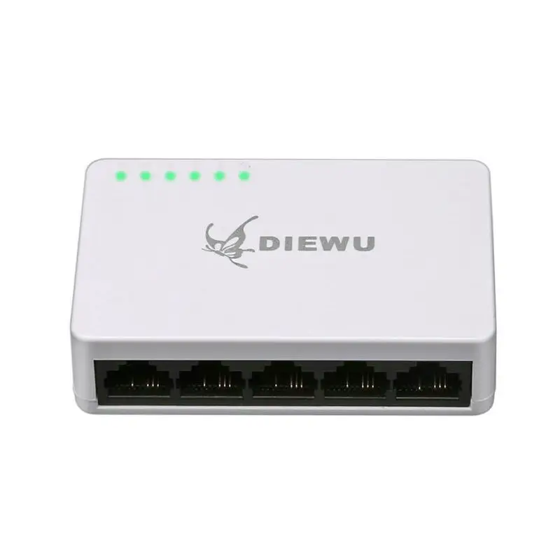 Сетевой коммутатор с 5 портами 100 Мбит/с|network switch|switch lanswitch network |