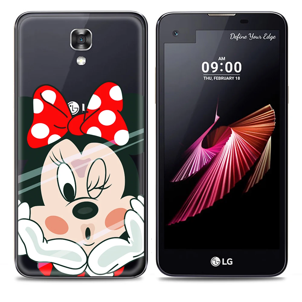 Крутой Мягкий ТПУ чехол для LG x Screen K500 силиконовый мультяшный милый X Phone Fundas Capa |