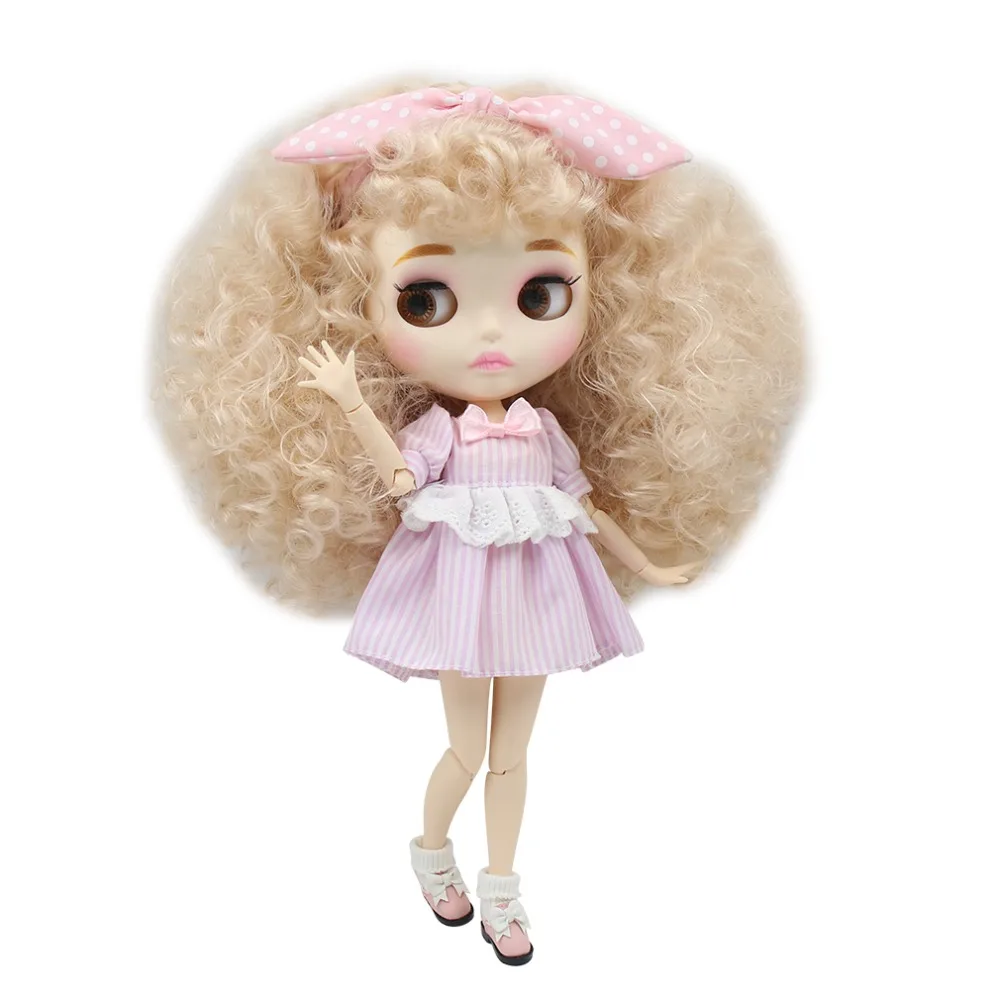 Кукла Blyth ICY DBS с белой кожей 30 см новая милая и характерная взрывоопасная голова 1/6