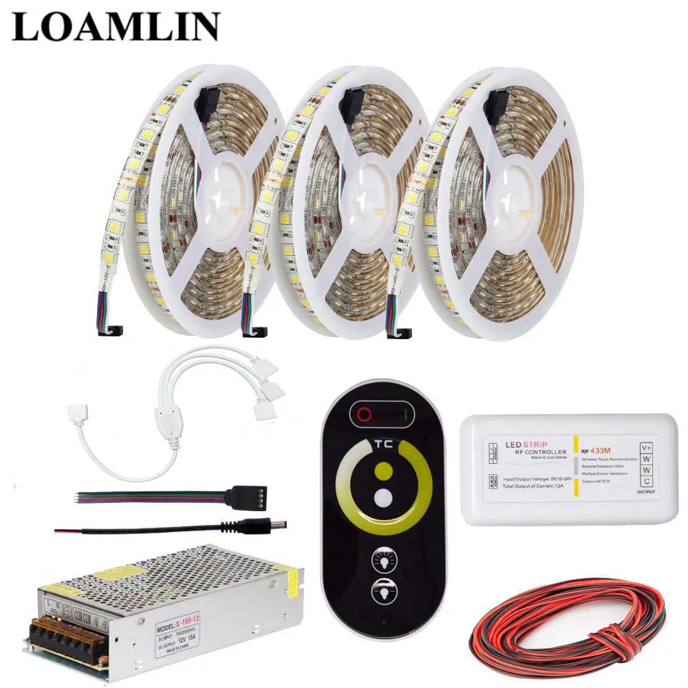 Контроллер светодиодсветильник ленты CCT RF гибсветильник источник питания с