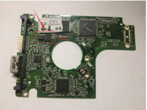 Материнская плата 2060-771814-001 REV P1 для WD 2 5 USB восстановления данных бесплатная
