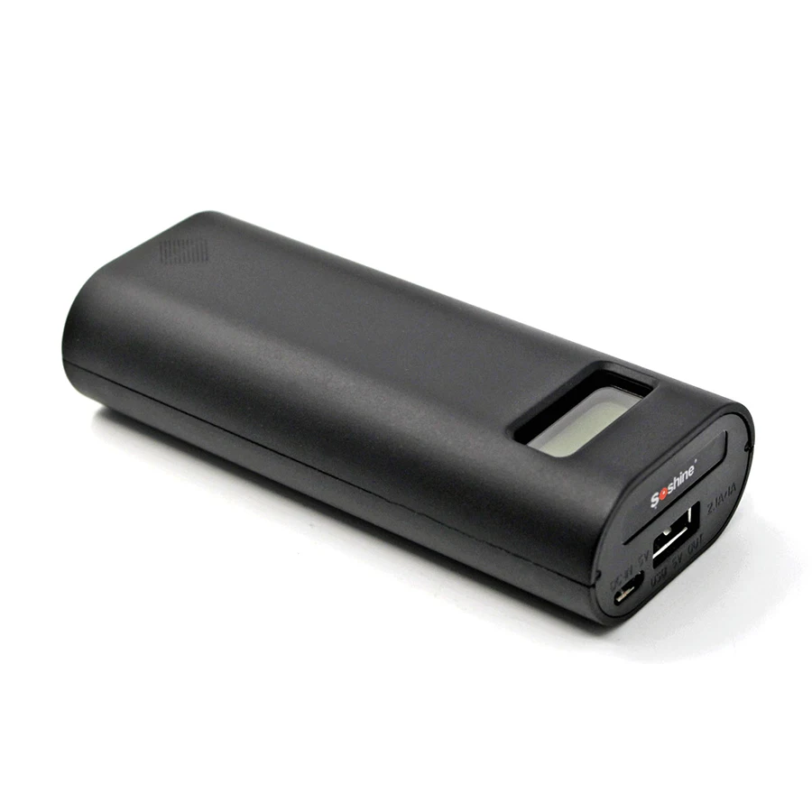 Зарядное устройство Soshine E4S 2 слота 18650 литий ионный аккумулятор USB с ЖК дисплеем