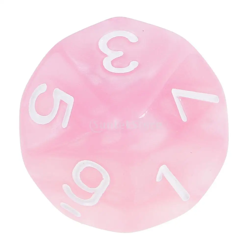 MagiDeal 10 шт. 10 сторонних игральных костей D10 многогранные игровые игральные кости кубик для настольной игры вечерние игральные игры цифровые кубики