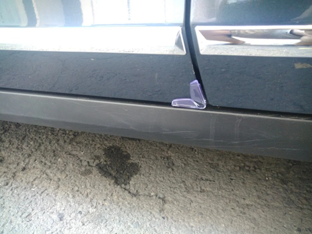 4 шт./партия из ПВХ в форме автомобиля двери против царапин полосы для Mazda 2 3 5 6 CX5 CX7 CX9 Atenza Axela