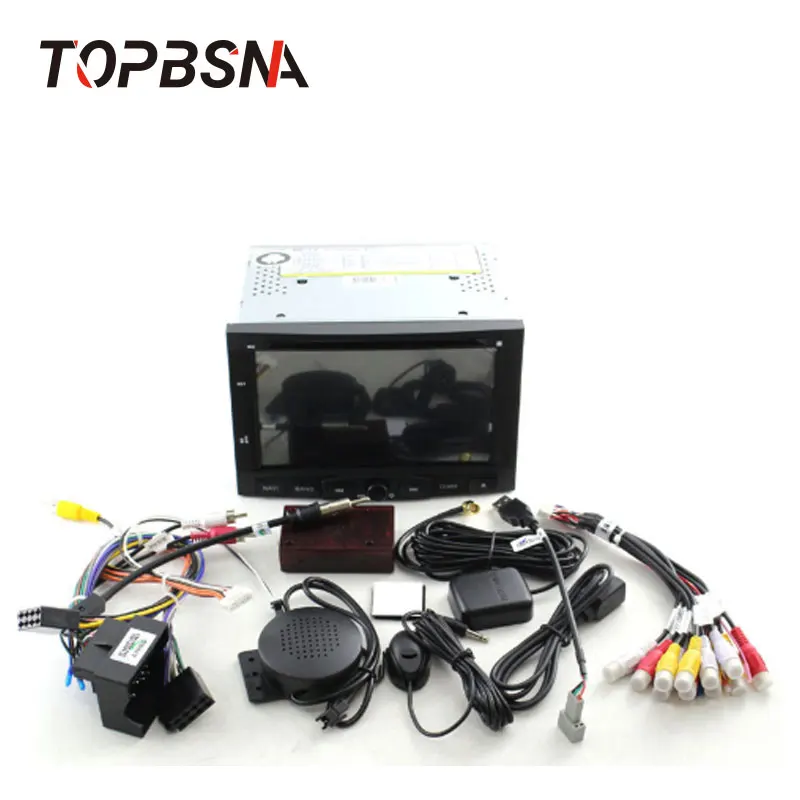 Автомобильный мультимедийный плеер TOPBSNA Android 10 для Peugeot 3005 3008 5008 Partner Berlingo GPS