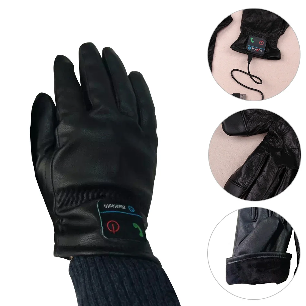 Bluetooth перчатки для мобильного телефона Портативный Hands Free Перезаряжаемые вызова