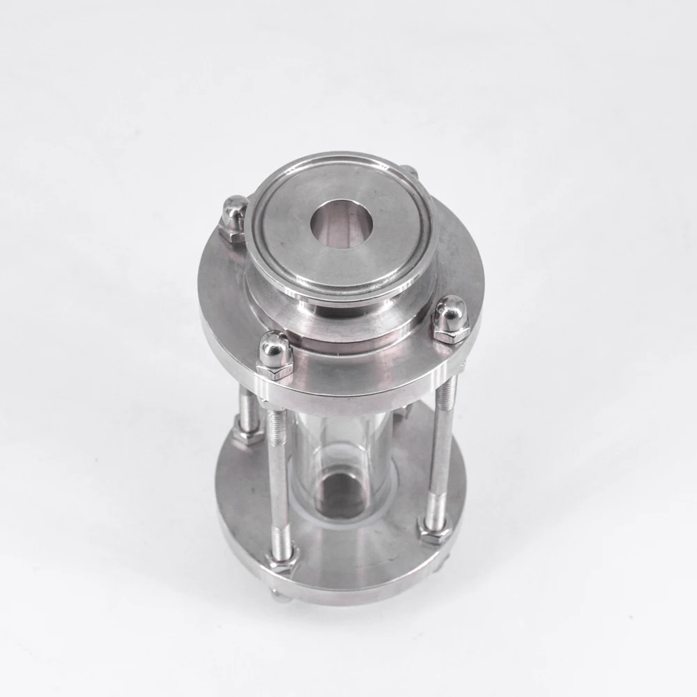 Зажим Tri Clamp SUS316L санитарный стеклянный диоптрий для домашнего пивоварения 19/25/32/38