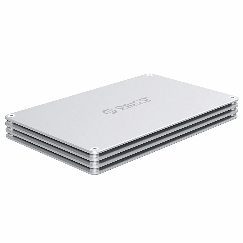 DY251U3-SV 3 layer ORICO 2,5 3,5 дюймов Diy Hdd чехол Sata для Usb 3,0 Ssd адаптер высокоскоростной бокс внешний жесткий диск Корпус для samsung Seagate S - Цвет: DY251U3-SV 3 layer