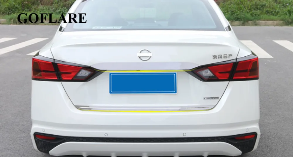 Автостайлинг багажник Накладка порога Накладка для Nissan Altima L34 корпус двери боковая формовка отделка порог протектор Аксессуары