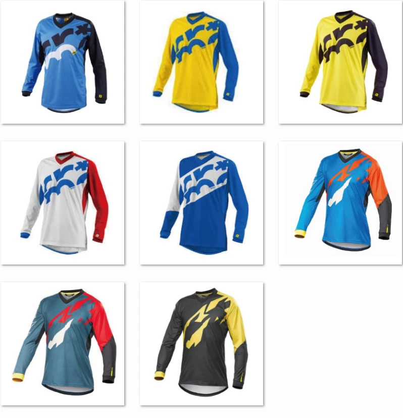 

2019 Summer new Enduro Jeresy Downhill Jersey MTB Offroad long motorcycle long motocross Racing Riding Cycling Jersey long T-shi