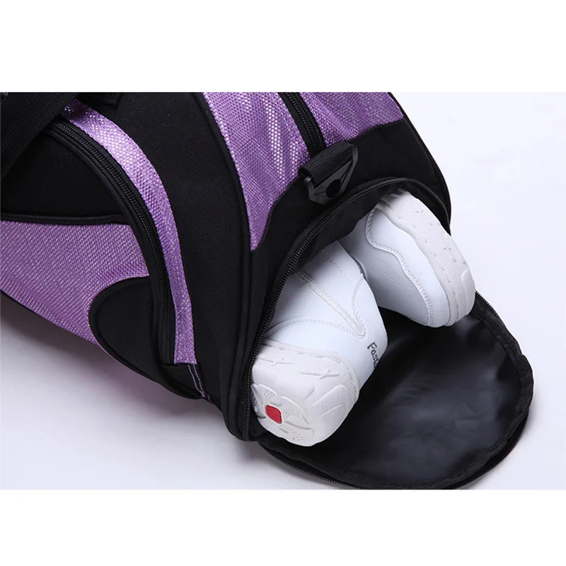 Dance Girl Gym Bag Women Yoga Mat Bags For Fitness Training Sports Handbag Shoulder Tas Gymtas Sporttas Dancing  Gym Bag XA769WA