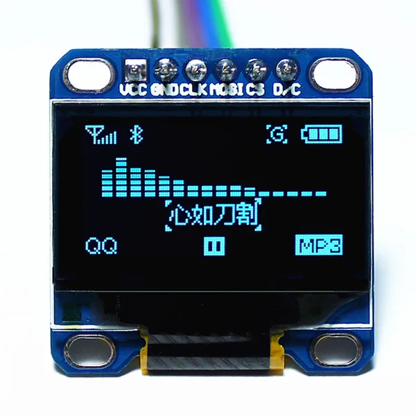 Оптовая продажа Oled модуль I2C IIC /SPI 0 96 дюйма белый/синий/желто синий OLED дисплей 12864/3