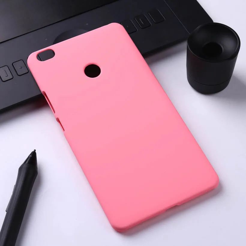 TAOYUNXI Матовый Жесткий чехол для телефона Xiao mi MAX mi Max 6,4 дюймов чехол матовый антидетонационный мобильный аксессуары для мобильного телефона, чехлы с капюшоном - Цвет: Pink