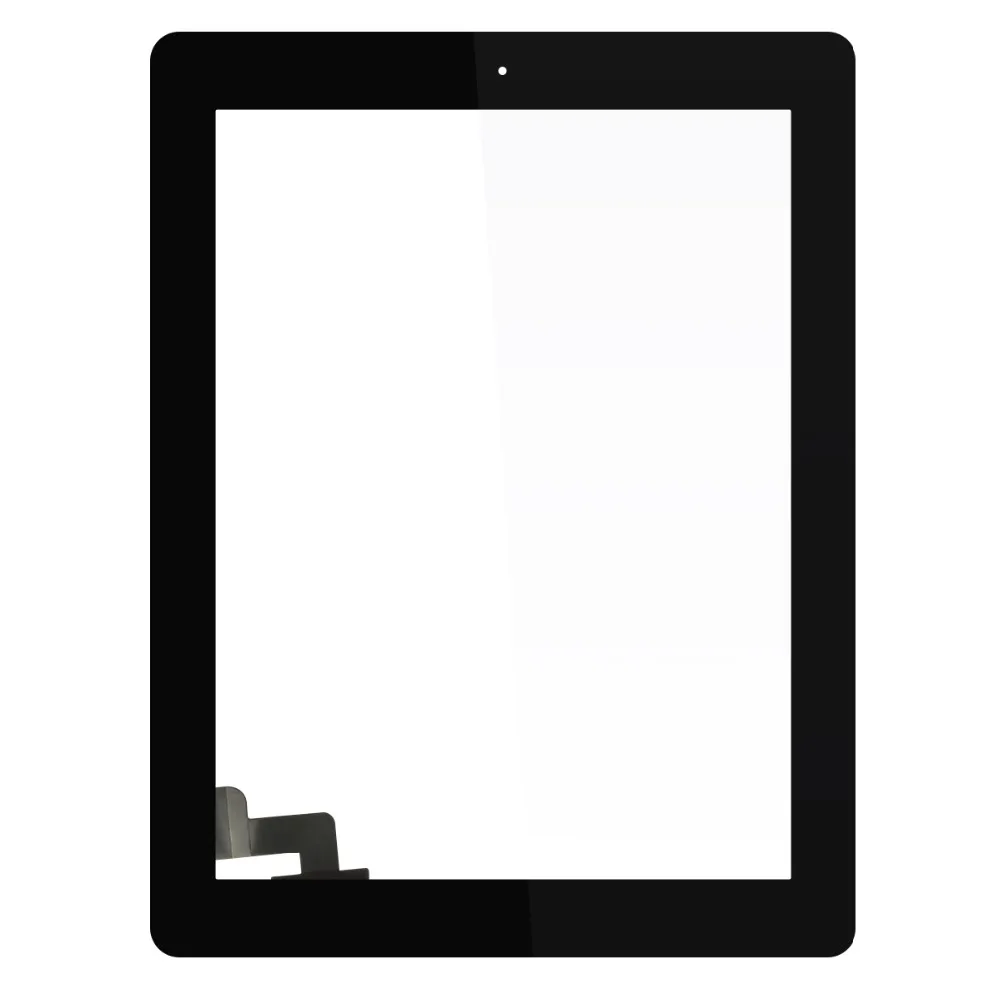 Протестировано для iPad Air передний Стекло Сенсорный экран для iPad 2/3/4 5 ЖК-дисплей сенсорный экран Замена с Экран протектор Ремкомплект ЖК-дисплей