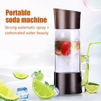 500ml sparkling water maker portable source sparkling water maker bubble machine without gas cylinder spray hydrating soda maker