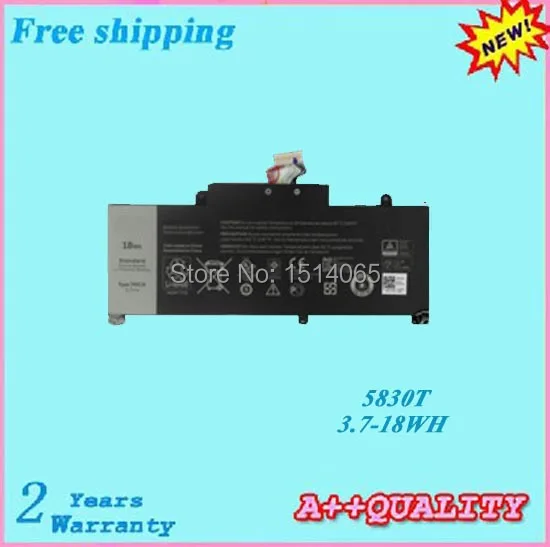 Новый оригинальный аккумулятор 5830T для ноутбука DELL 74XCR 074XCR Venue 8 Pro (5830) планшета |