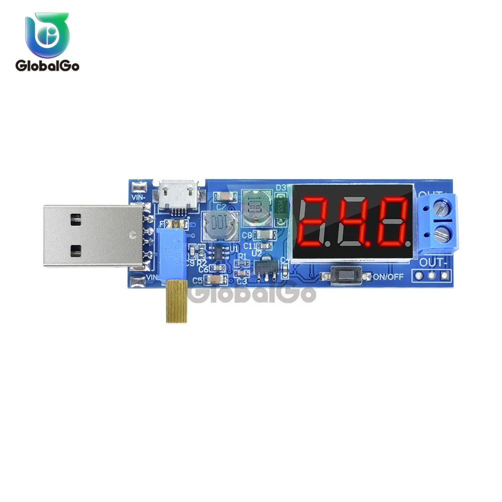 Усилитель USB понижающий усилитель Преобразователь мощности модуль dc 5 В до 1 2 24