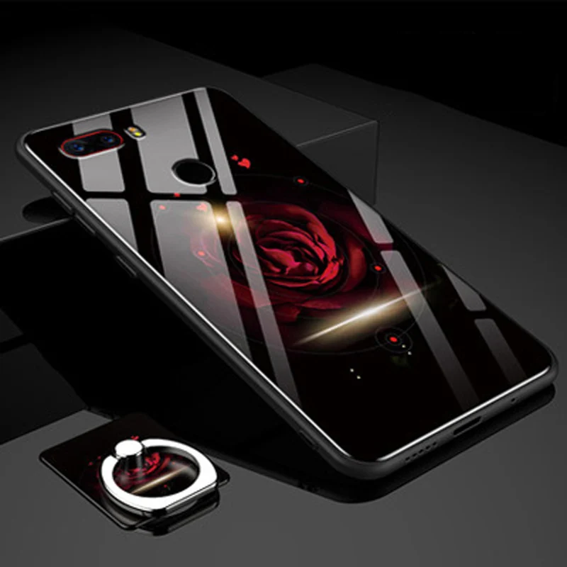 Чехол для Nubia Z17S чехол из роскошного закаленного стекла+ мягкая задняя крышка с краями 5,73 ''для Nubia Z17 S чехол для телефона Nubia Z17S чехол s оболочка