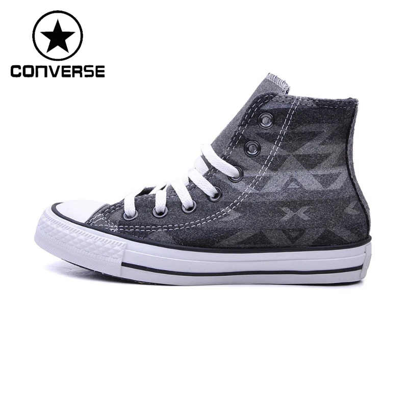 Оригинальные кеды унисекс Converse с высоким берцем для скейтбординга парусиновые