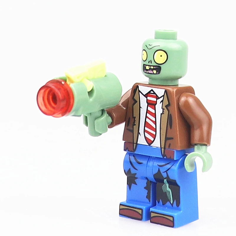 10 шт Зомби против растений кирпичи Подсолнух PEASHOOTER классические игры Граден