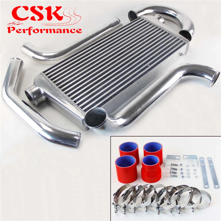 Интеркулер комплект для Тойота Супра JZA80 Turbo 2JZ GTE красный/синий/черный|intercooler kit|kit