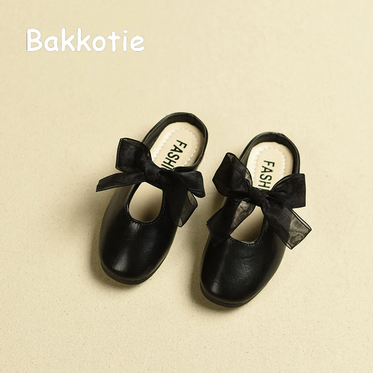 Bakkotie 2018 новые летние для маленьких девочек модные Шлёпанцы Тапочки Дети малышей