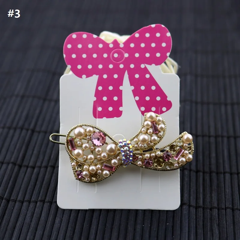 Упаковочная карта для волос 200 шт. заколки с бантом ручки бумажные витрины|display