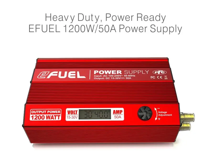 Зарядное устройство переменного тока Skyrc eFuel 50A 1200 Вт 15 30 в с ЖК дисплеем|efuel power