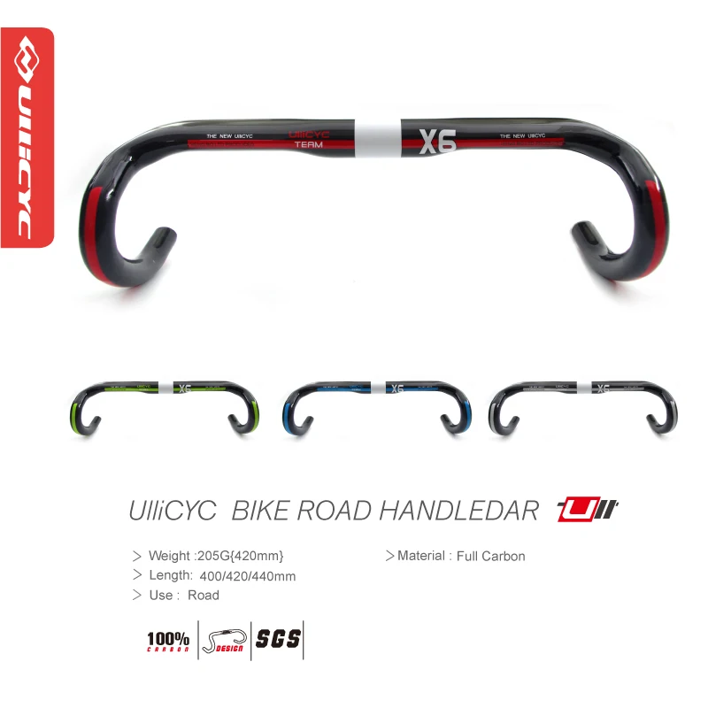 

ULLICYC дорожный углеродный руль, велосипедный руль для велосипеда, руль для велосипеда UD, углеродный согнутый руль, Аксессуары для велосипеда ...