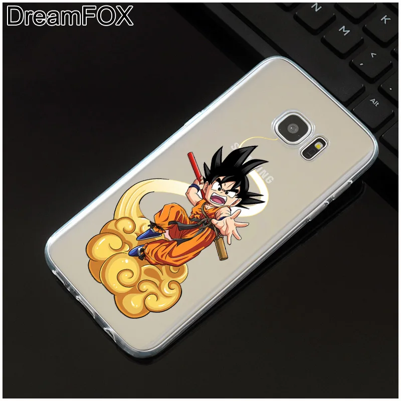 DREAMFOX M095 Dragon Ball Z Goku Мягкий ТПУ силиконовый чехол для Samsung Galaxy S5 S6 S7 S8 S9 S10 5G S10E Lite Edge