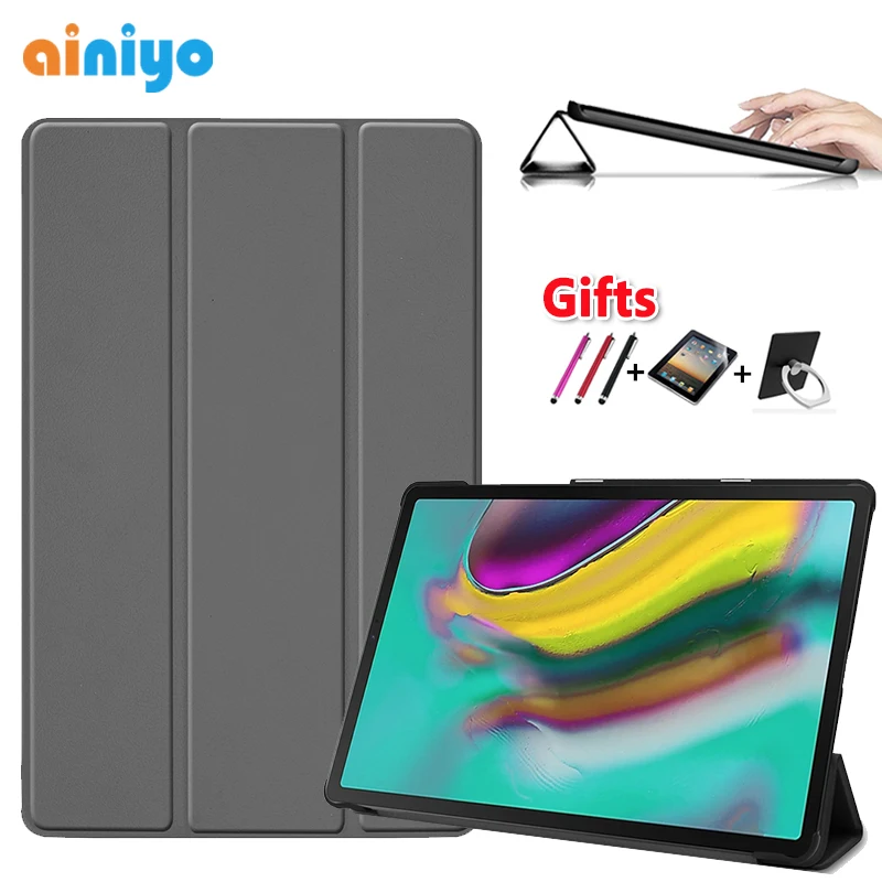 

Protective case for Samsung Galaxy Tab S5E SM-T720 SM-T725 T720 T725 10.5" Ultra-thin Stand cover case + gifts