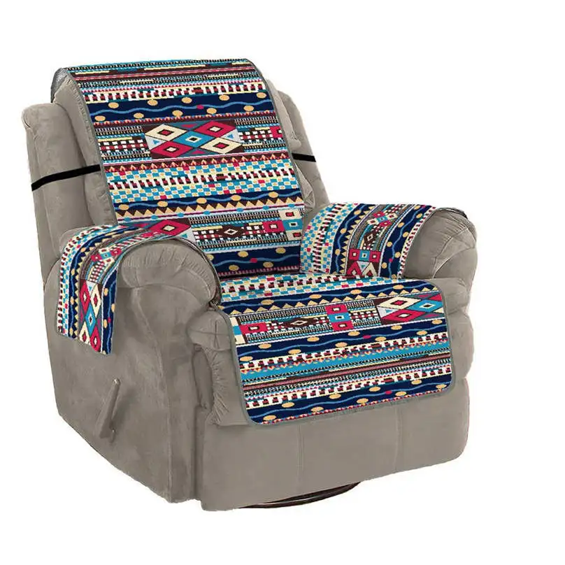 Sofa Cover Чехол для дивана, кресла, винтажный коврик с принтом, протектор мебели, Реверсивный, моющийся, съемный подлокотник, чехлы cubre futon#15 - Цвет: Sofa Cover