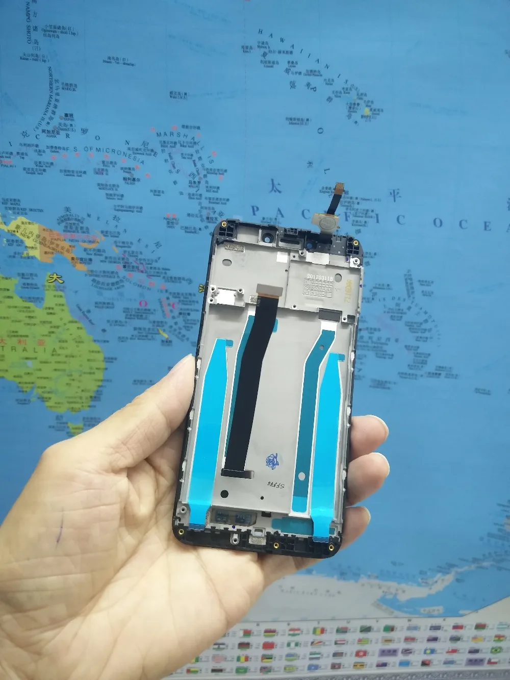 Оригинальный Для Xiaomi Redmi 4x ЖК дисплей с сенсорным экраном дигитайзер в сборе