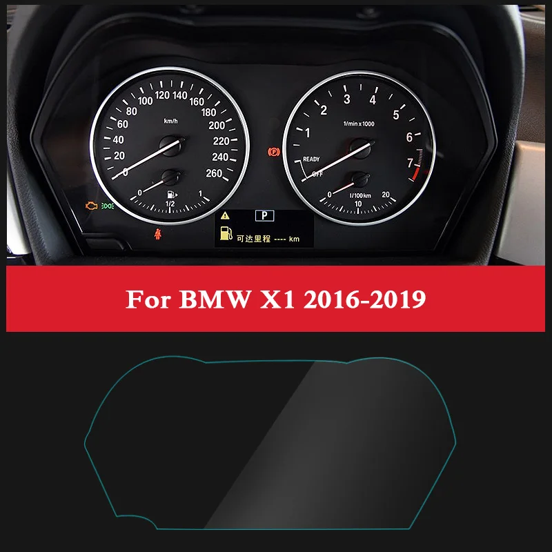Защитная пленка для приборной панели автомобиля QCBXYYXH ПЭТ-пленка BMW X1 X3 X4 X5 X6 1/3/5