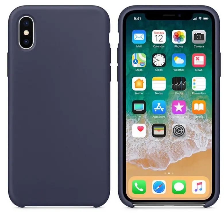Для iphone Xs Max чехол IMD кожа жидкий силиконовый официальный логотип Стиль Защитная крышка для iphone XS XR Xs Max 5,8/6,1/6,5 Дюймов