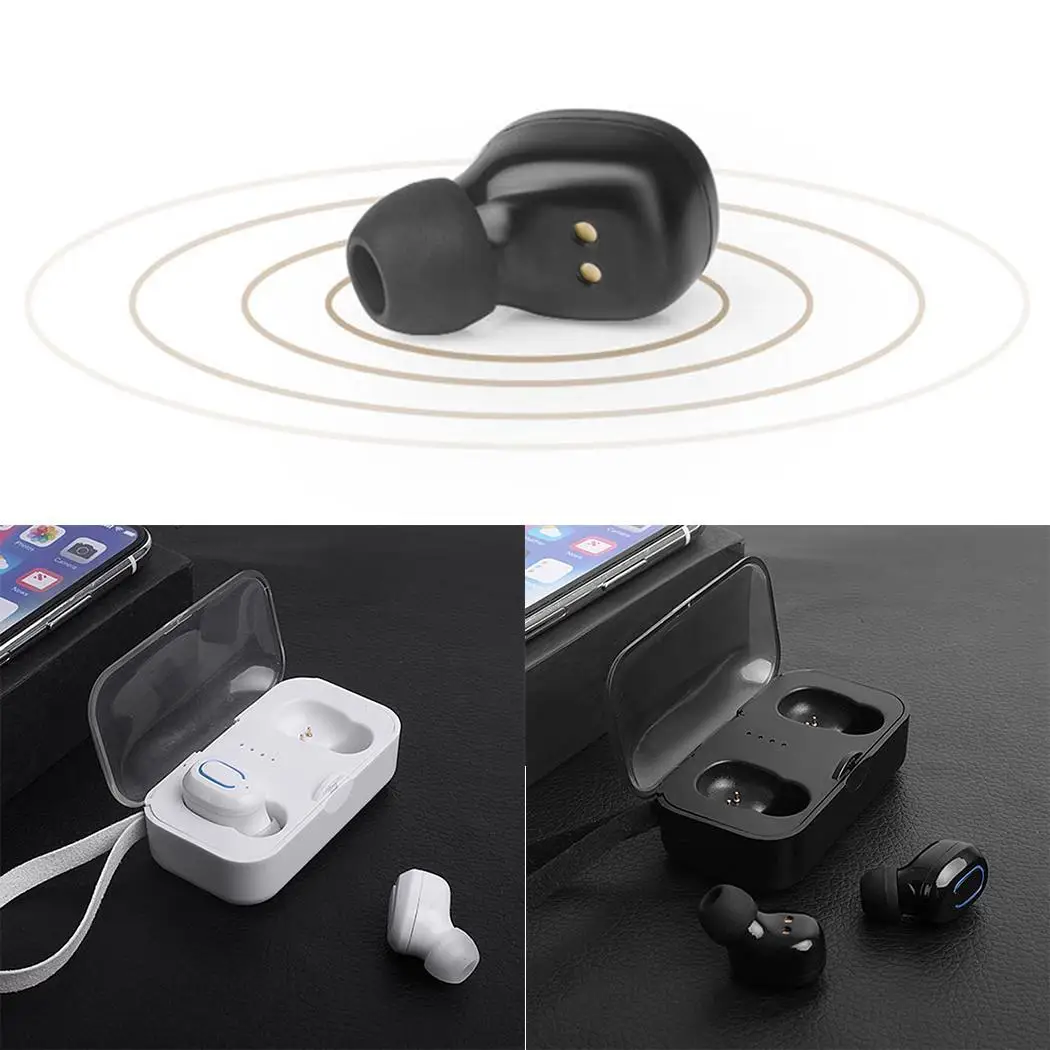 Общие мини беспроводные Bluetooth стерео наушники вкладыши DC5V гарнитура 20 Гц кГц