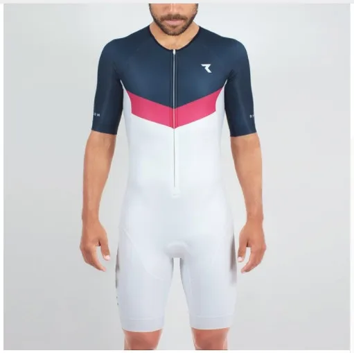 Pro Team триатлонный костюм мужские велосипедные шорты Джерси Skinsuit комбинезон Велосипедное трико Ropa ciclismo набор 026